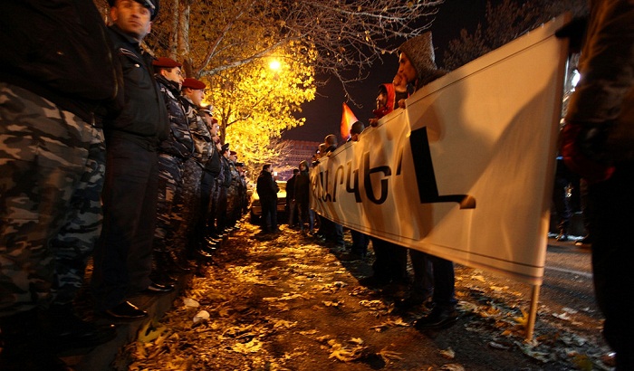 Armenian journalist appeals to European Court over Police Violence